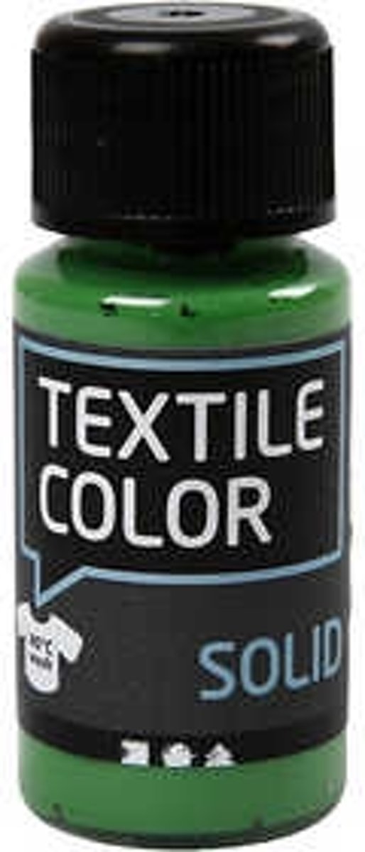 Textile Solid, brilliant groen, dekkend, 50ml [HOB-34220]